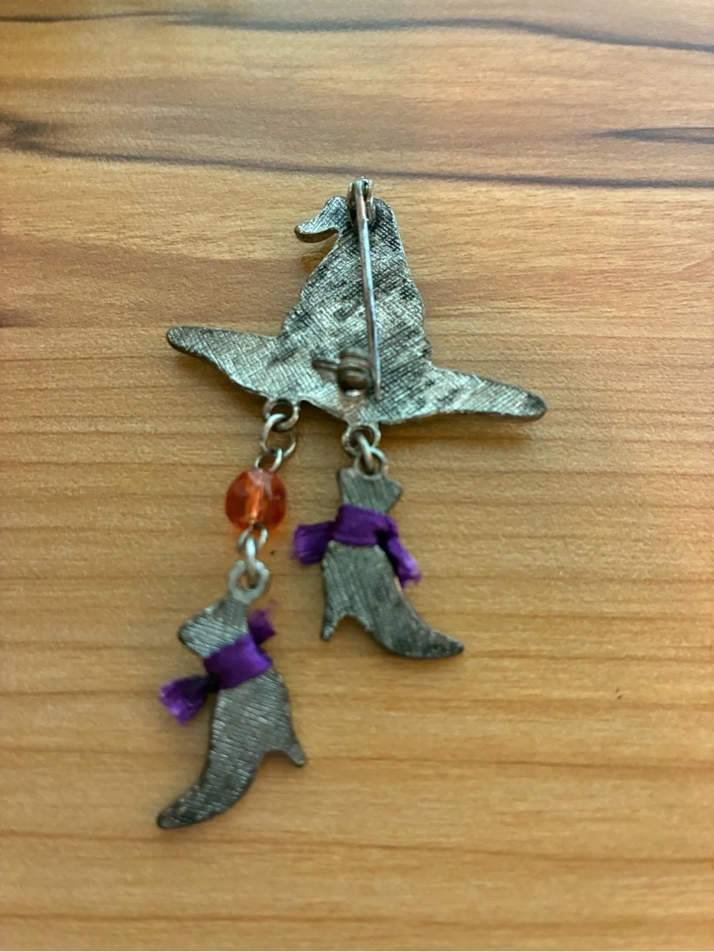 Witch Hat Shoe Charm Pin